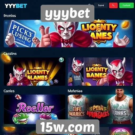 A diversidade de jogos disponíveis no yyybet